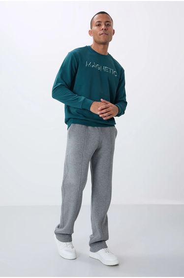 TOMMY Men's Printed Crew Neck Sweatshirt