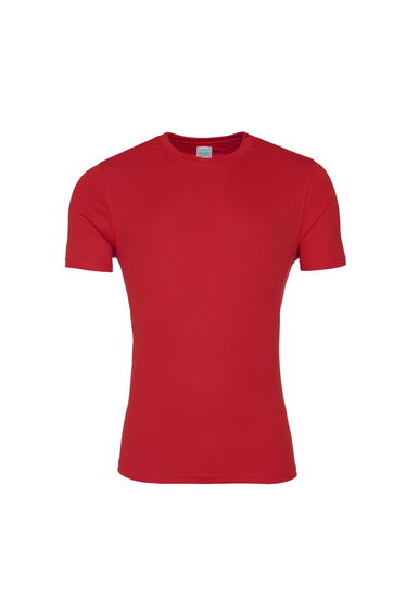 AWDis Just Cool Mens Smooth Short Sleeve T-Shirt - Fire Red