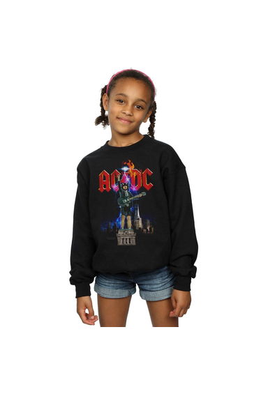 AC/DC Girls Angus NYC Sweatshirt - Black