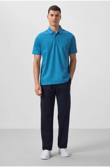 TOMMY Men's Cotton Elastane Polo T-Shirt