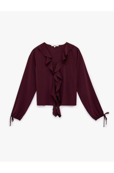 Chiffon Crop Blouse