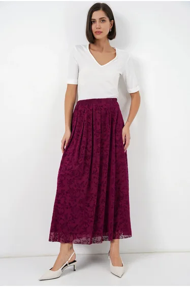 BDART High Waist Floral Maxi Skirt