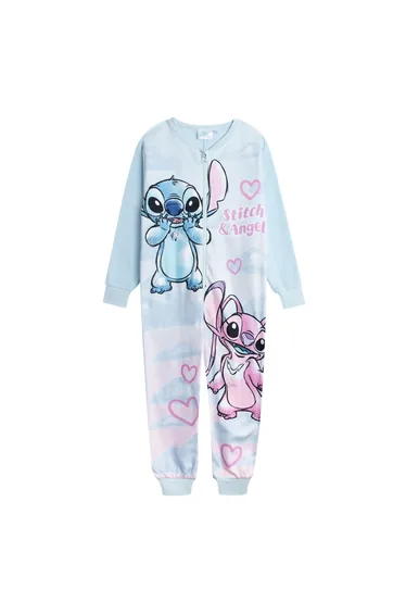 Lilo & Stitch Girls Lilo & Stitch All-In-One Nightwear - Blue