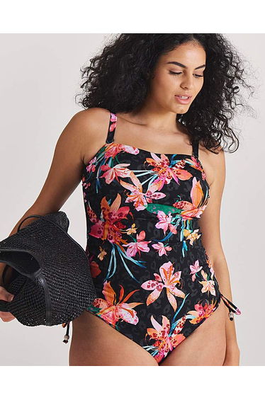 Adjustable Bandeau Swimsuit