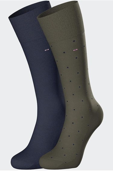 Pack of 2 Pairs of Plain Crew Socks