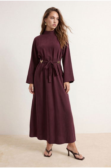 Multi-Colored Woven Dress&Jumpsuit Hijab Dress