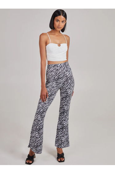 Gathered Ring Detail Slinky Cami Top