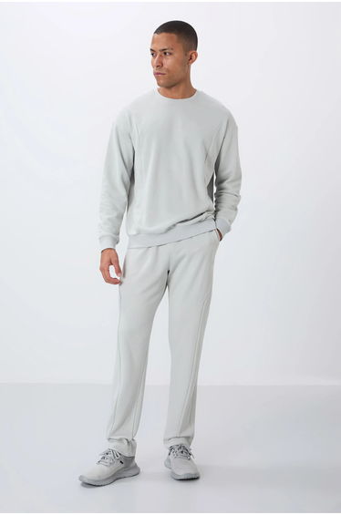 TOMMY Men's Cotton-Polyester Fleece Sweatshirt And Pants Set
