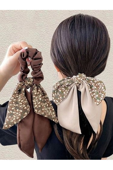 Set of 3 - Floral Hair Tie