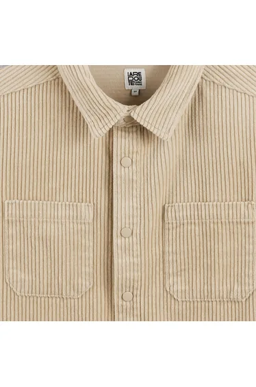 Long Sleeve Velour Overshirt