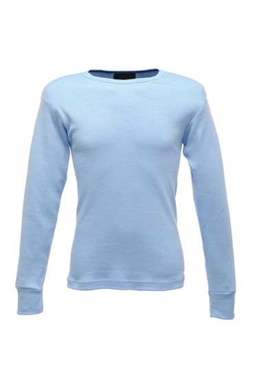 Regatta Thermal Underwear Long Sleeve Vest / Top - Blue