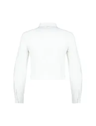 Ecru Fitted Woven Shirt - 7