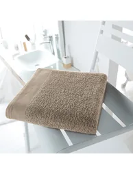 SCENARIO Plain Terry Cotton Bath Sheet - 1