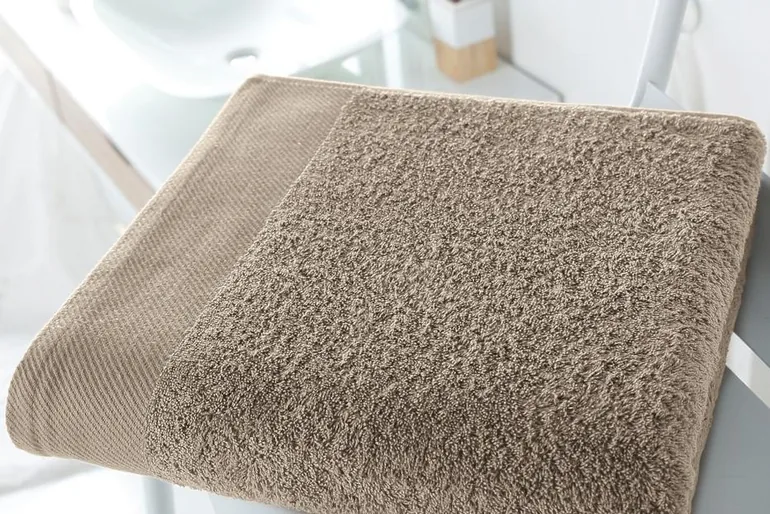SCENARIO Plain Terry Cotton Bath Sheet