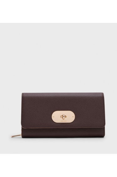 Anne Klein Twist Lock Long Wallet