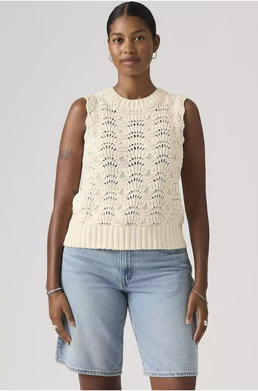 Sleeveless Crochet Top