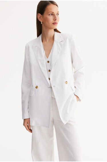 Linen Mix Blazer
