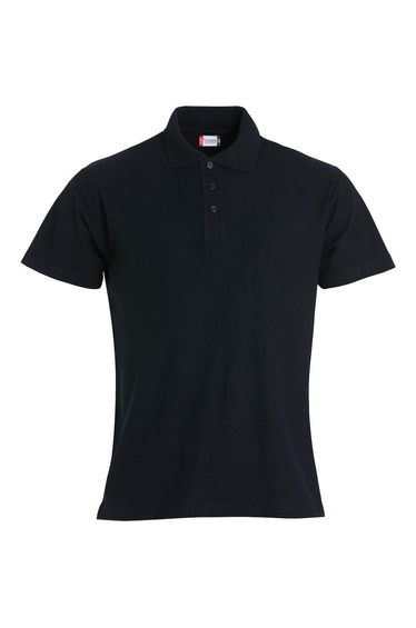 Clique Mens Basic Polo Shirt - Black