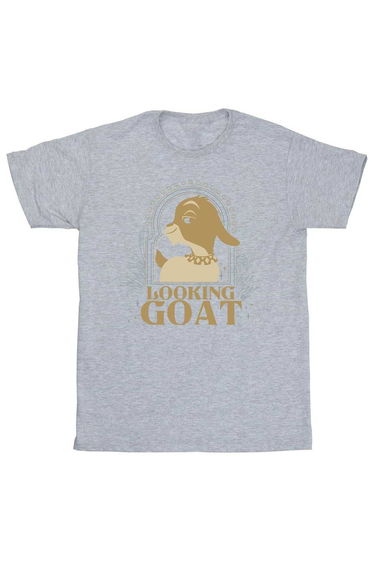 Wish Boys Looking Goat T-Shirt - Sport Grey