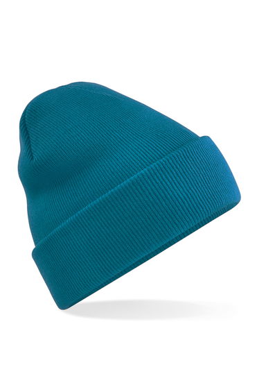 Beechfield Soft Feel Knitted Winter Hat - Teal