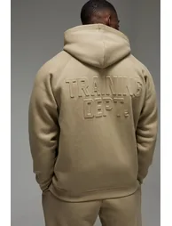 هودي بوهو مان رمادي بأكمام طويلة بقصة واسعة - 2