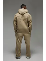 هودي بوهو مان رمادي بأكمام طويلة بقصة واسعة - 1