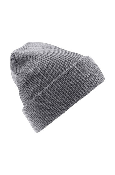 Beechfield Heritage Ladies/Womens Premium Plain Winter Beanie - Graphite Grey