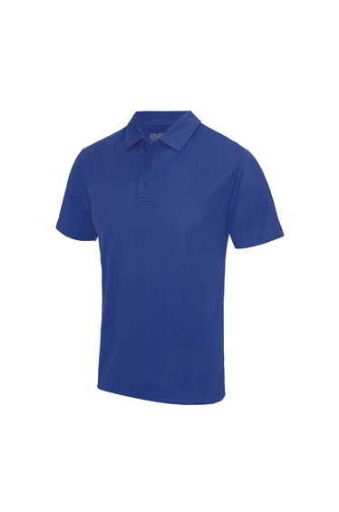 AWDis Just Cool Mens Plain Sports Polo Shirt - Royal Blue