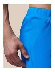 2-In-1 Woven Short Light Blue/Yellow - 3