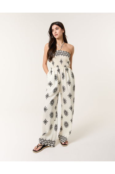 Jumpsuit With Floral Print
