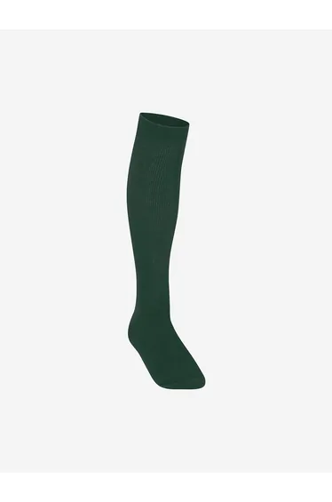 Zeco Girls School Knee High Socks (3 Pack) in Green