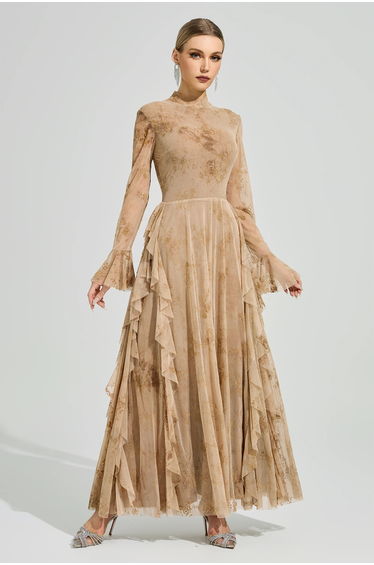 Galileo Khaki Prom Dress