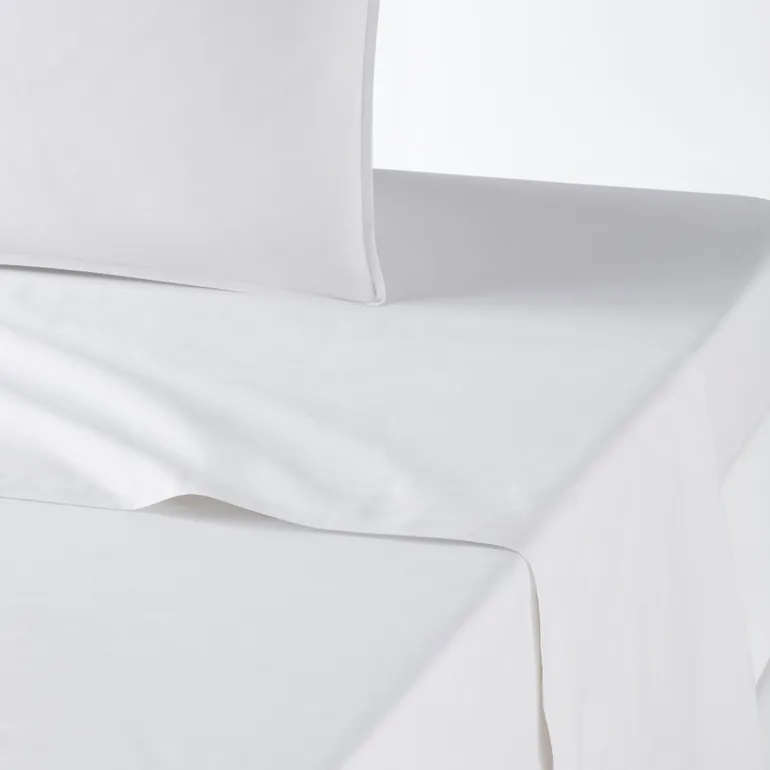 Organic Cotton Percale Flat Sheet - 1