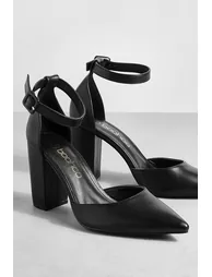 2 Part Pointed Heels - black - 3