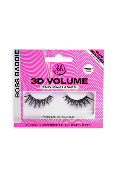 BH Los Angeles 3D Faux Mink Volume Lashes- Boss Baddie