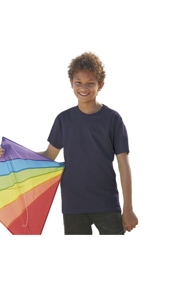 Fruit Of The Loom Childrens/Kids Original Short Sleeve T-Shirt - Navy
