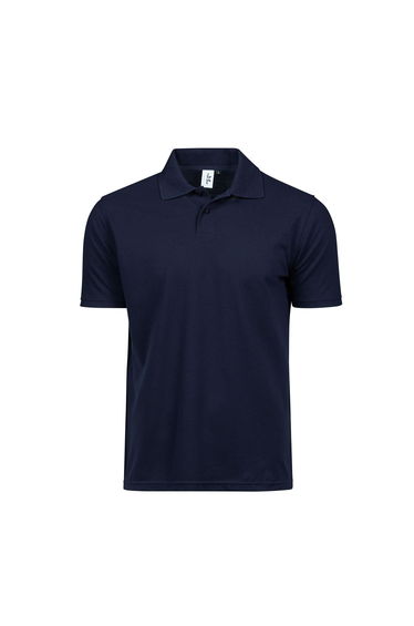 Tee Jays Mens Power Polo Shirt - Navy Blue