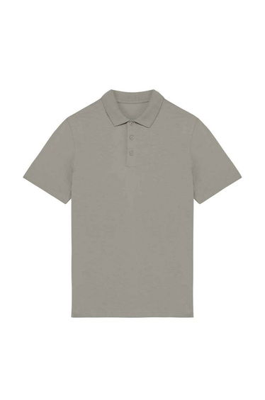Native Spirit Mens Jersey Polo Shirt - Almond Green
