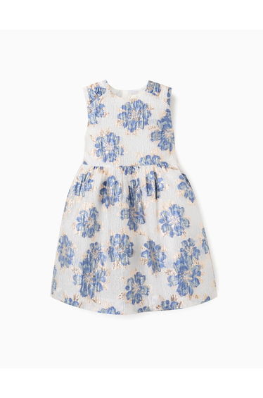 DRESS JACQUARD PES YELLOW