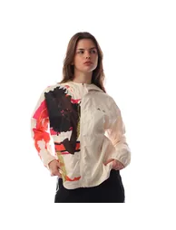 Women's adidas TM Fast Jacket in Cream