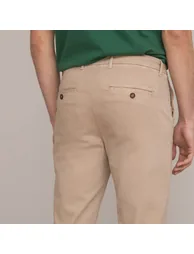 Organic Cotton Chinos in Slim Fit, Length 32" - 2
