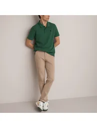 Organic Cotton Chinos in Slim Fit, Length 32" - 1