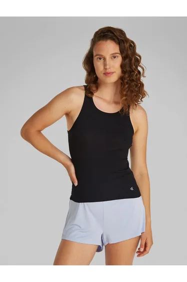 100% Cotton Scoop Neck Cotton Tank 3Pk Black