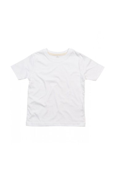 Babybugz Childrens/Kids Supersoft T-Shirt - White/Natural