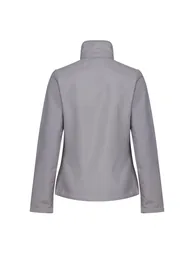 Regatta Standout Womens/Ladies Ablaze Printable Soft Shell Jacket - Rock Grey/Black - 3
