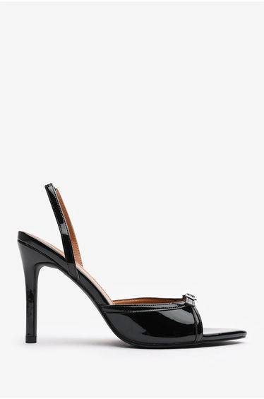 Janel Black Pointed Toe Slingback Heel product thumbnail 2
