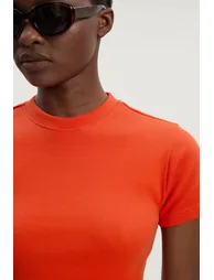 Compact Jersey Ribbed T-Shirt - 1