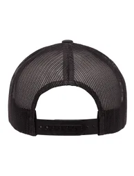 Yupoong Flexfit Retro Snapback Trucker Cap - DK GRY - 1