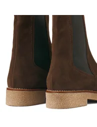 Suede Chelsea Boots with CrÃªpe Sole - 2