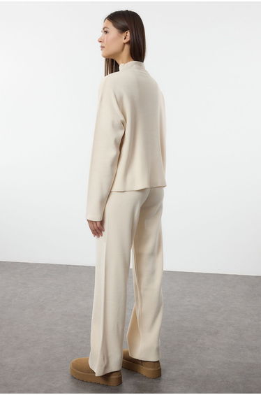 Basic Plain Knitwear Bottom-Top Set T product thumbnail 4
